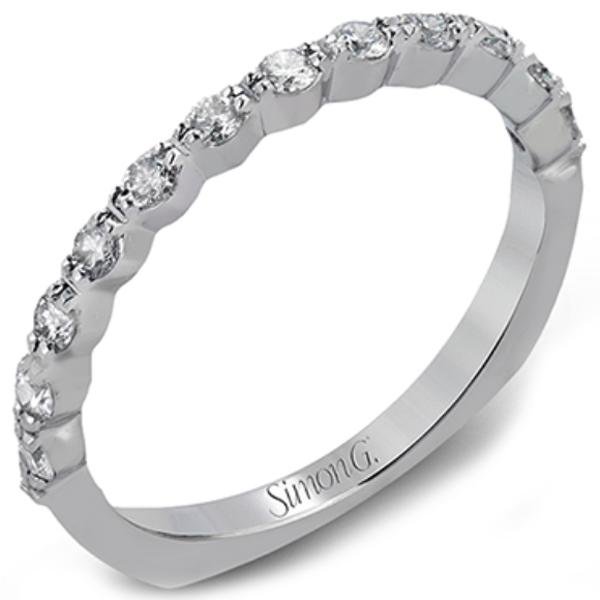 Simon G. "Modern Classic" Diamond Wedding Ring