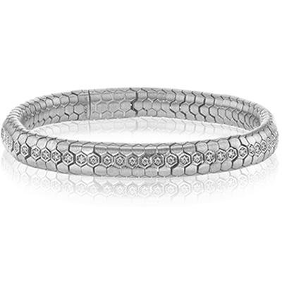 Simon G Jewelry 18 Karat Fancy Link Diamond Bracelets LB2060  Beeghly  Co
