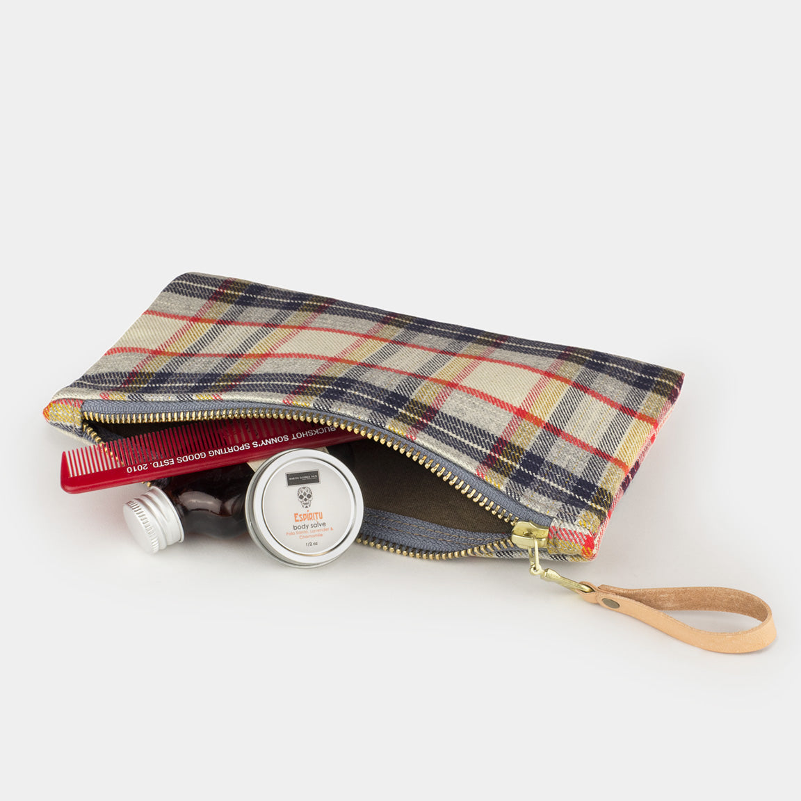 Introducing the Zip Pouch Plaid Series – Winter Session