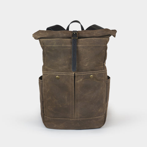 Garrison Waxed Canvas Carryall – Winter Session