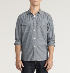 paper denim and cloth athletic stretch shirt