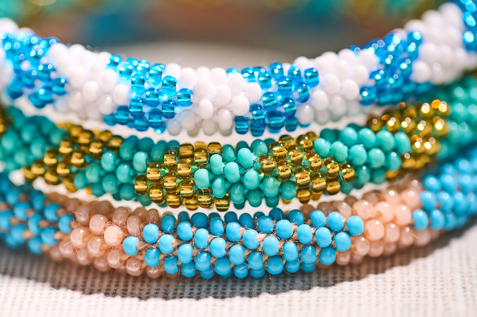 Himalaya Collection Glass Bead Fair Trade Bracelets