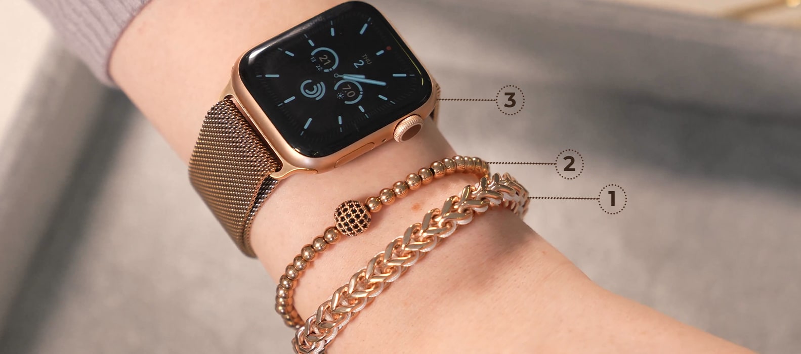 NOGU How to Stack and Style Your Handmade Jewelry with Apple Watches and other Accessories (Jewelry Tutorial)