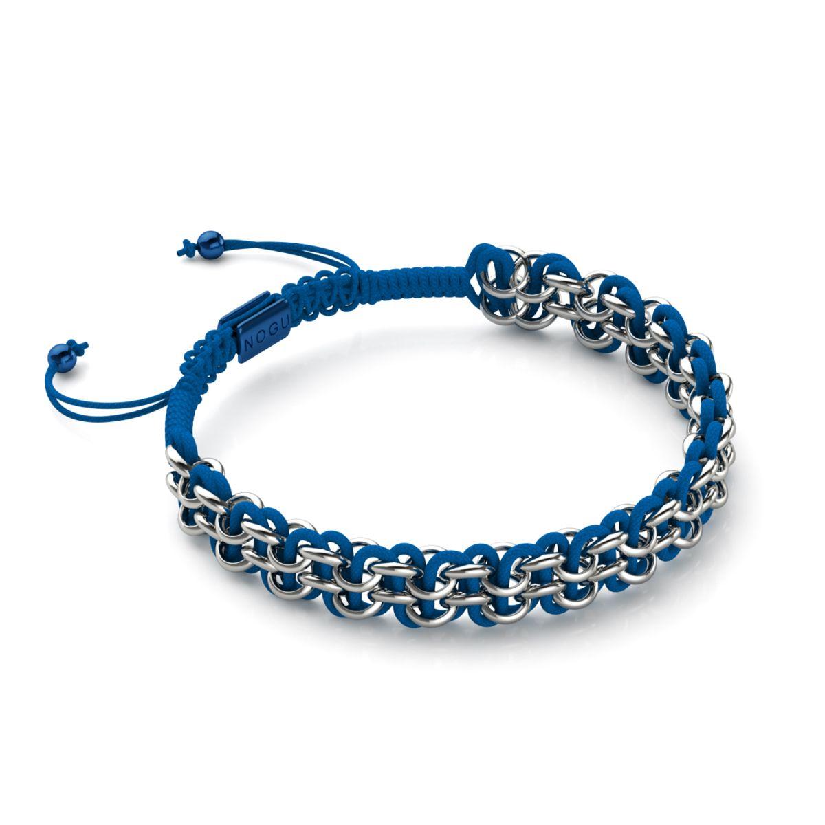 Image of 65 Links | Blue Kismet Bracelet