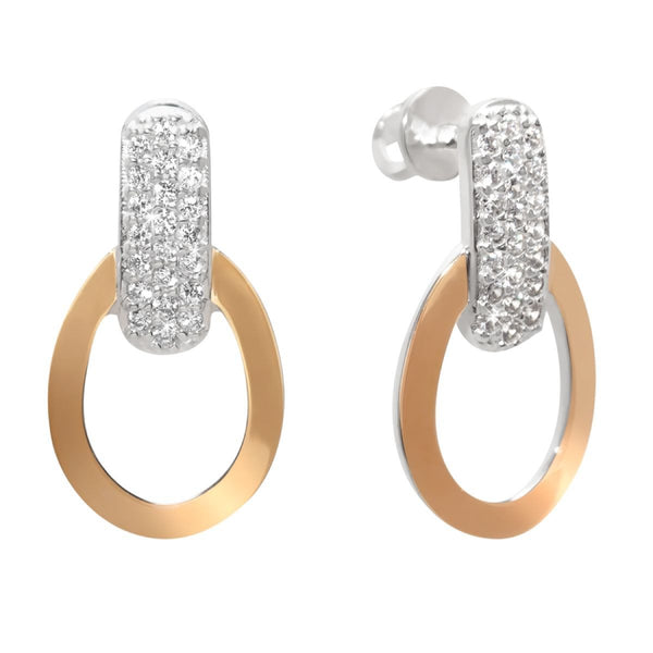 Dali | 14K Gold | Platinum | Sterling Silver | Bonded Earrings