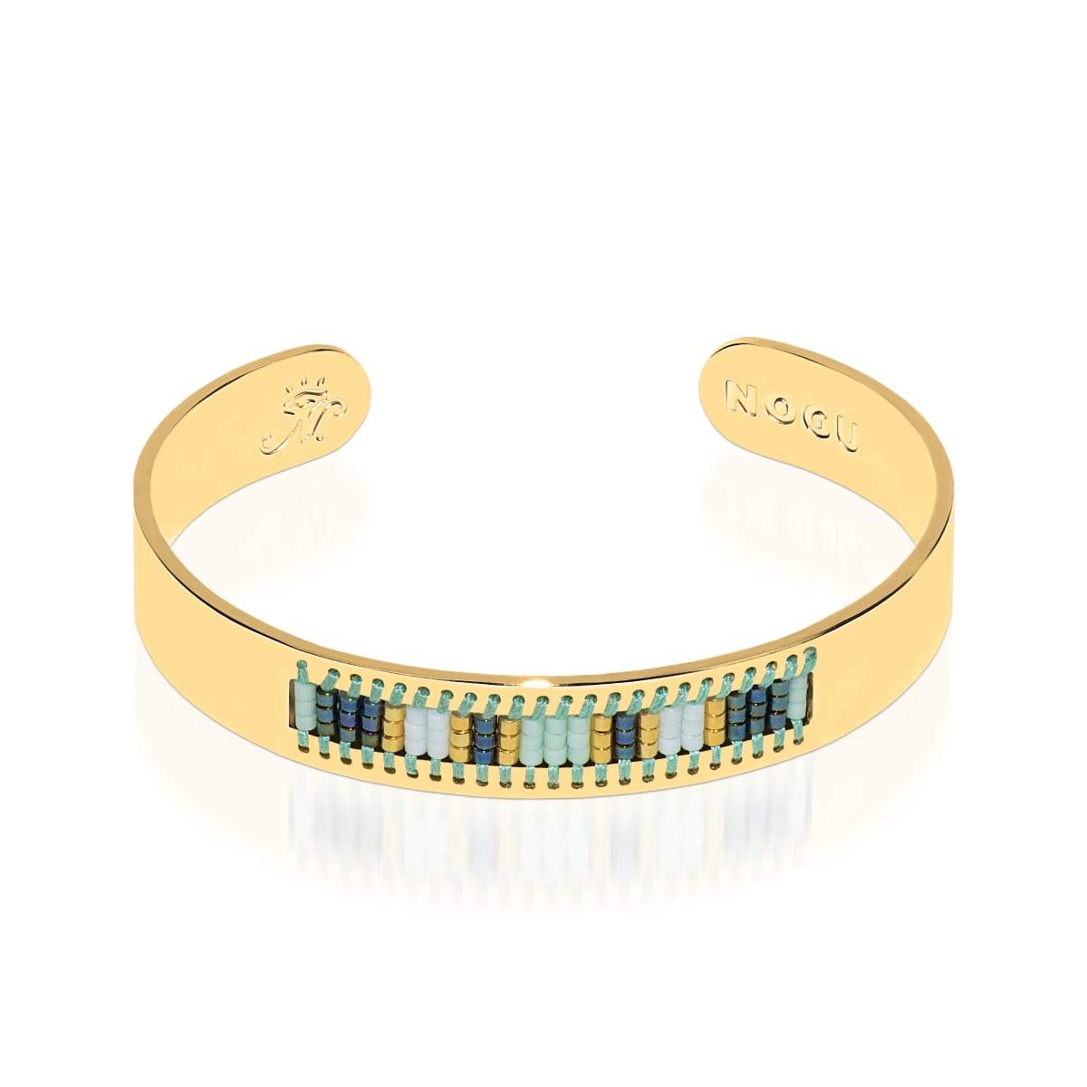 Image of Hidden Hills | 18k Gold | Boho Bangle