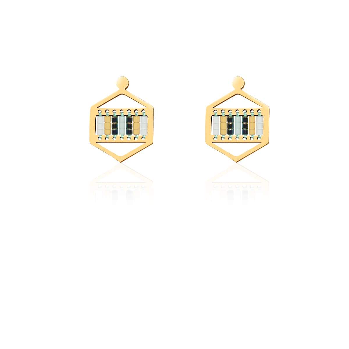 Image of Hidden Hills | 18k Gold | Boho Earrings