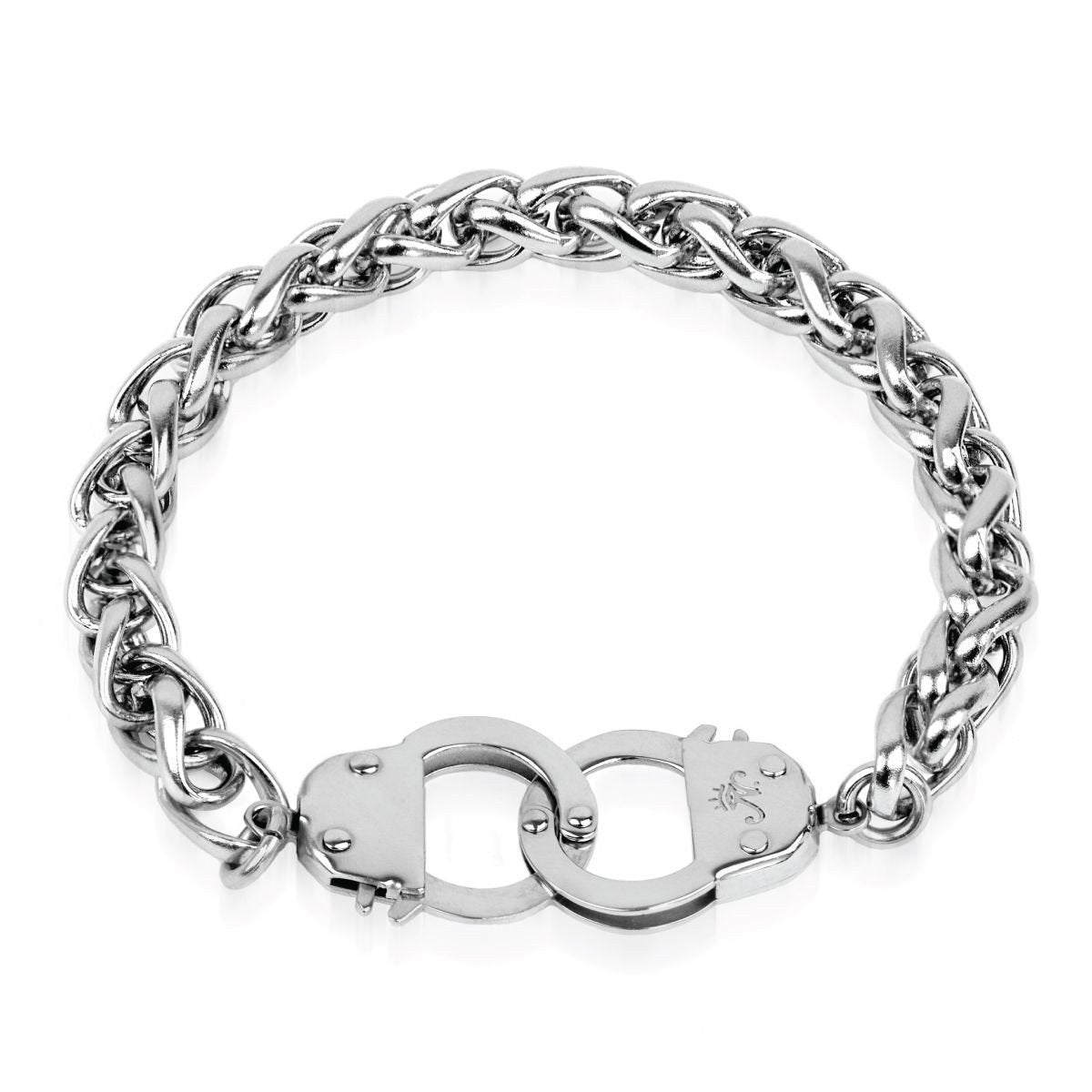 Silver | Chain Cuff Bracelet - Joseph Nogucci