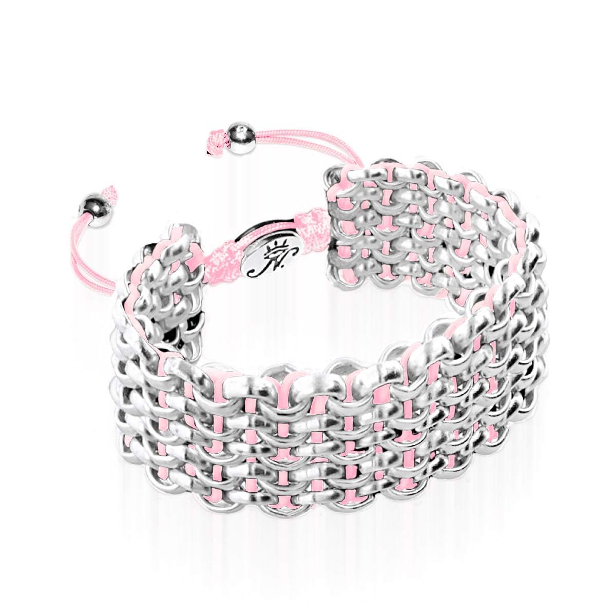 Image of Silver Kismet Links Bracelet | Strawberry | Deluxe