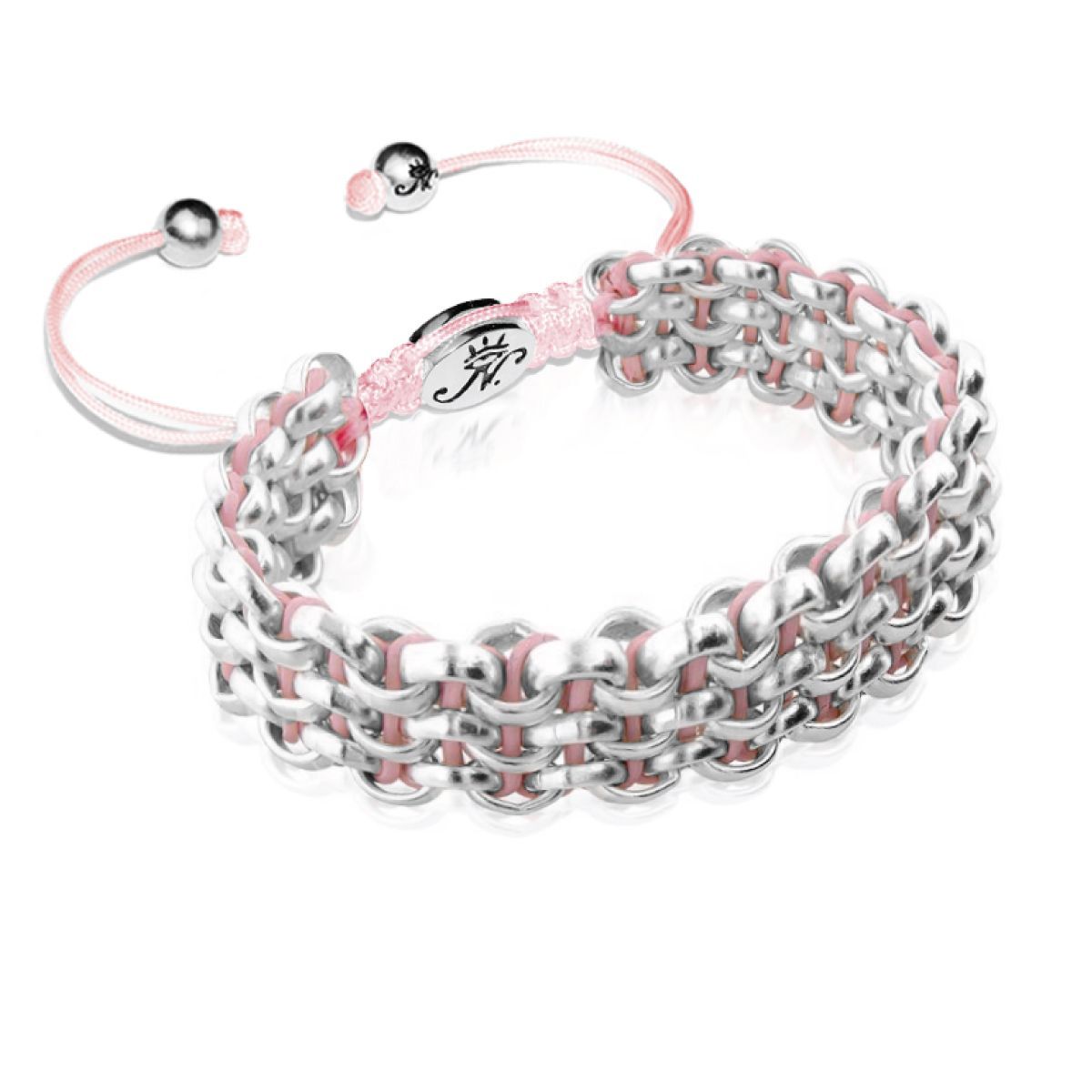 Image of Silver Kismet Links Bracelet | Strawberry