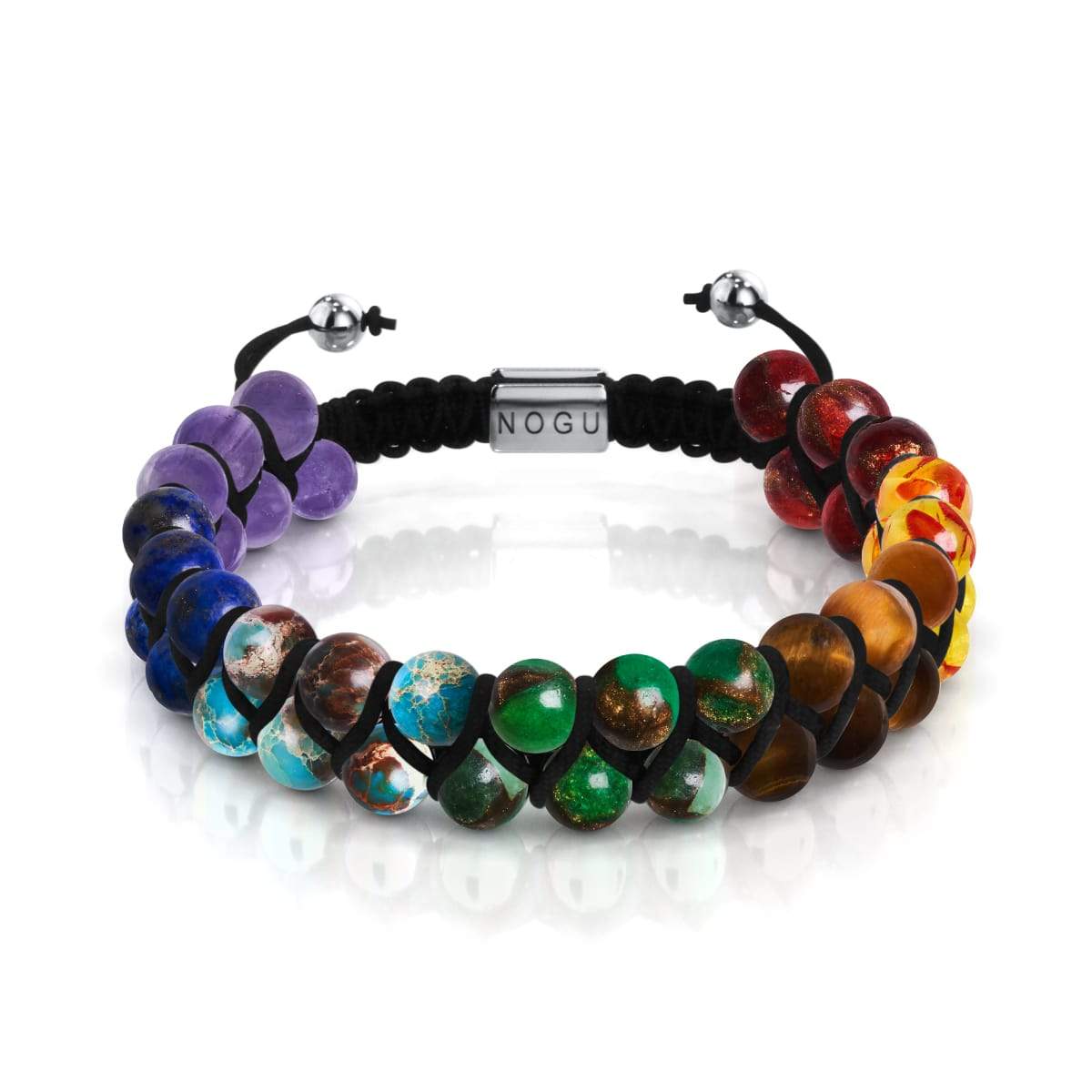 Image of Chakra | 7 Gemstone | Vitality Bracelet | Men's