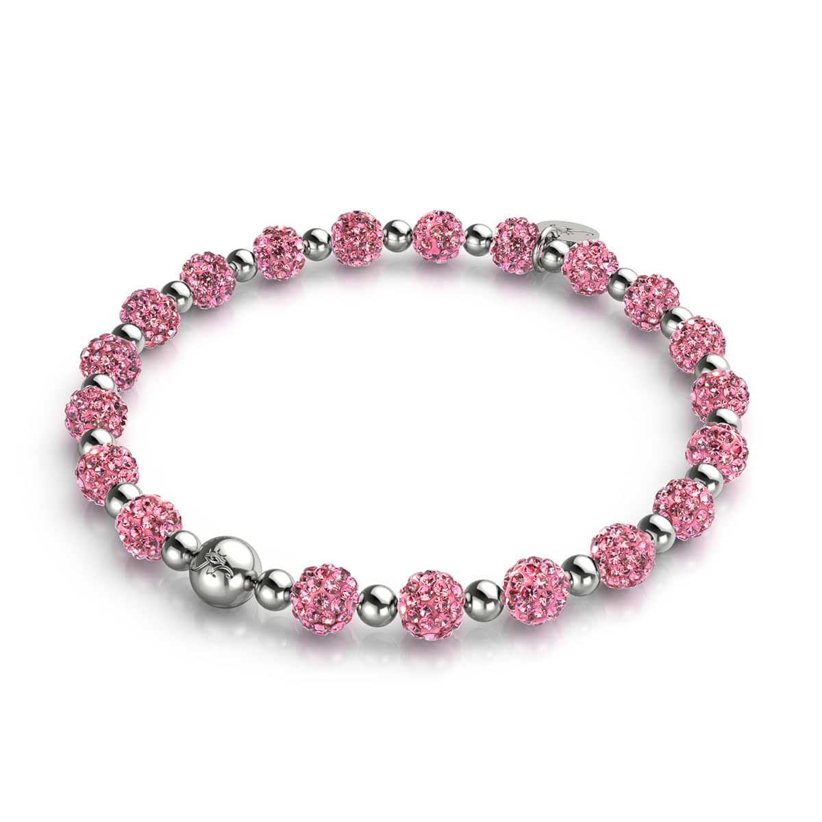 Image of <h1>#15</h1>Flamingo Sparkle | Crystal Kikiballa Bracelet