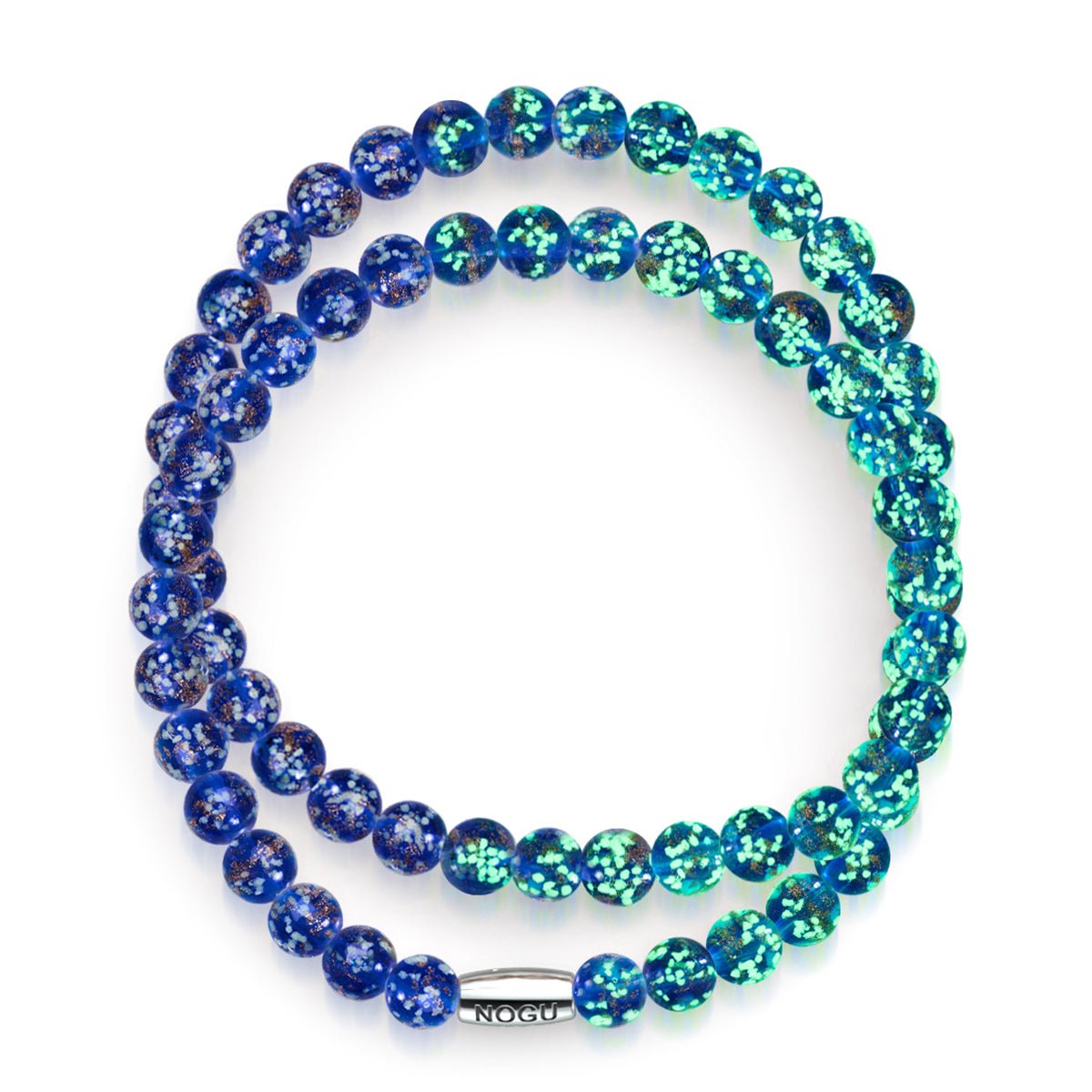 Image of <h1>#12</h1>Sapphire | .925 Sterling Silver | Firefly Glass Wrap