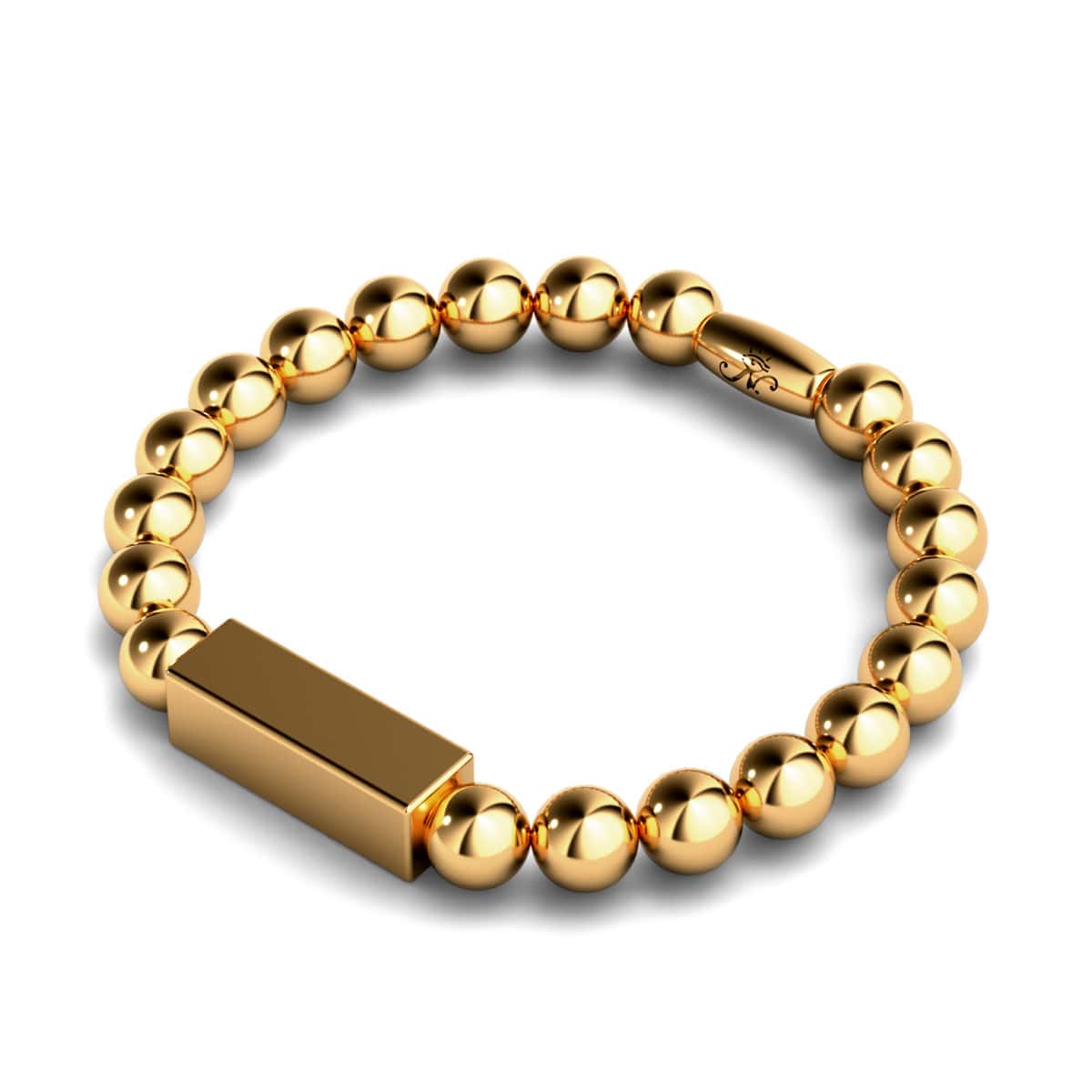 Image of Gold | Gilded Bar Bracelet | Deluxe