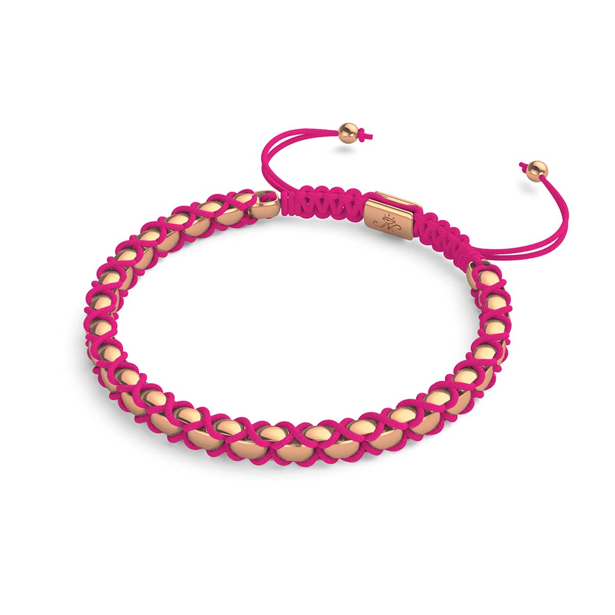 Image of Magenta x Rose Gold | Catena Links Bracelet