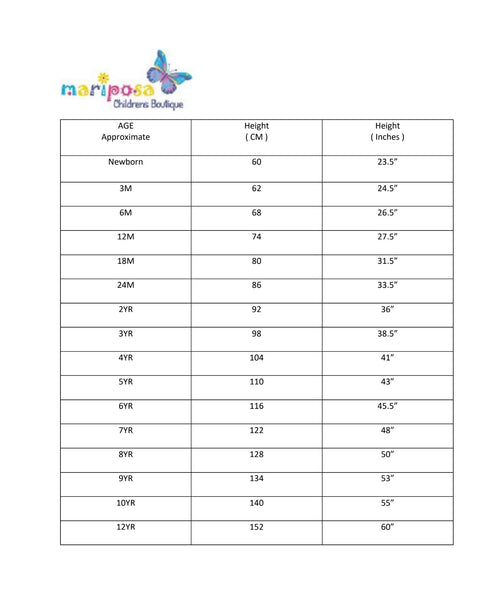 Clothing Size Guide