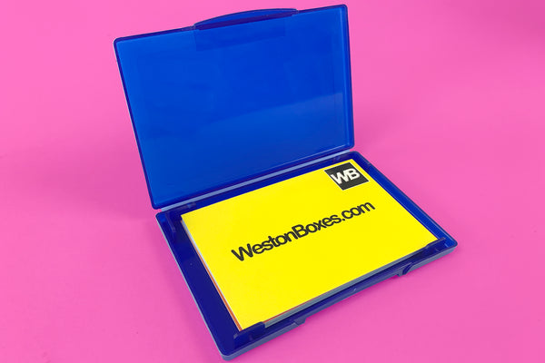 porte-cartes de visite portefeuille coloré westonboxes