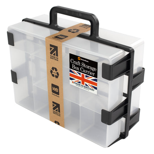 Plastic Storage Boxes For Creatives, Artists, Crafters Classrooms