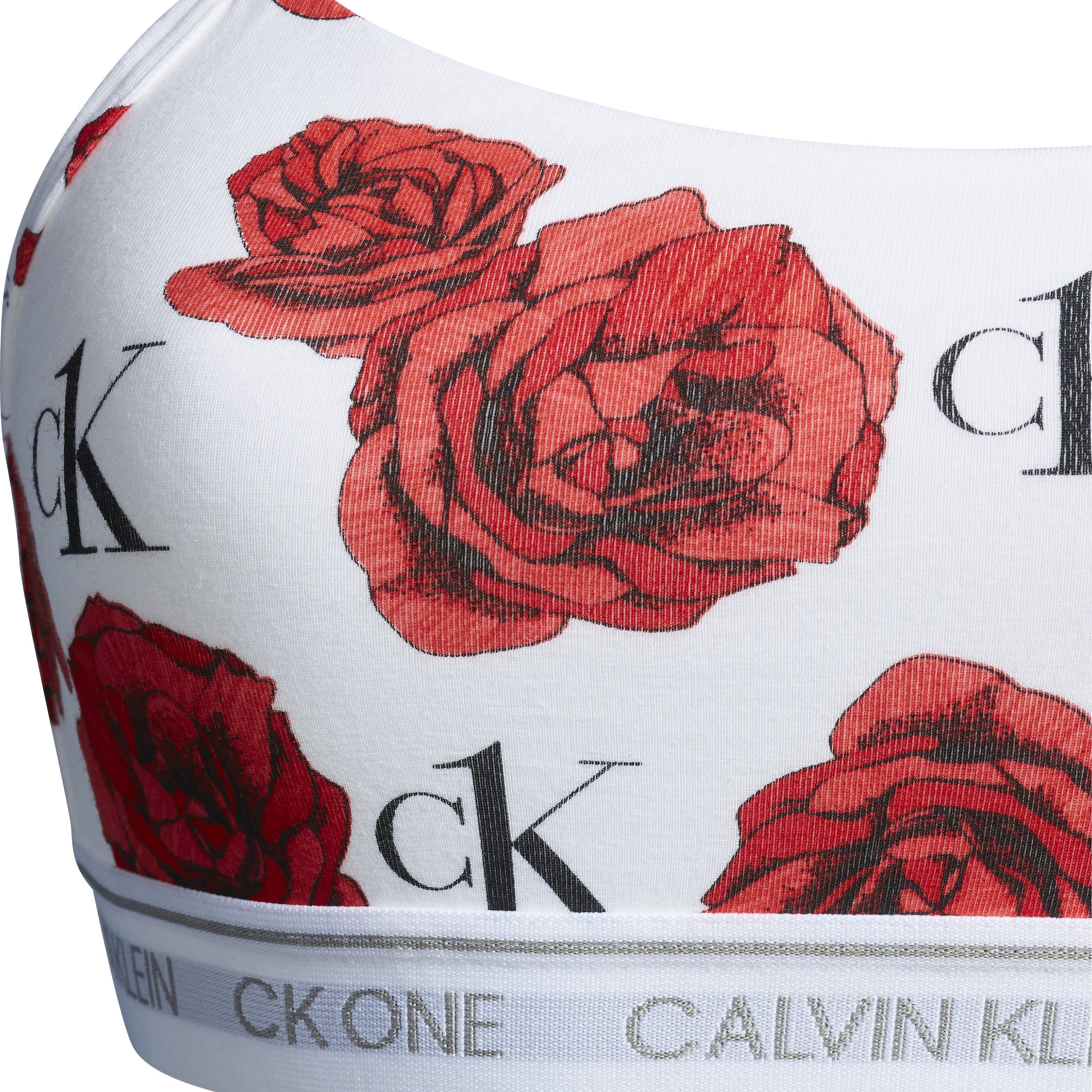 calvin klein charming roses bralette