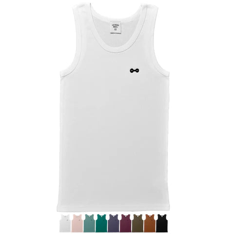 weiße Tanktops Marcel