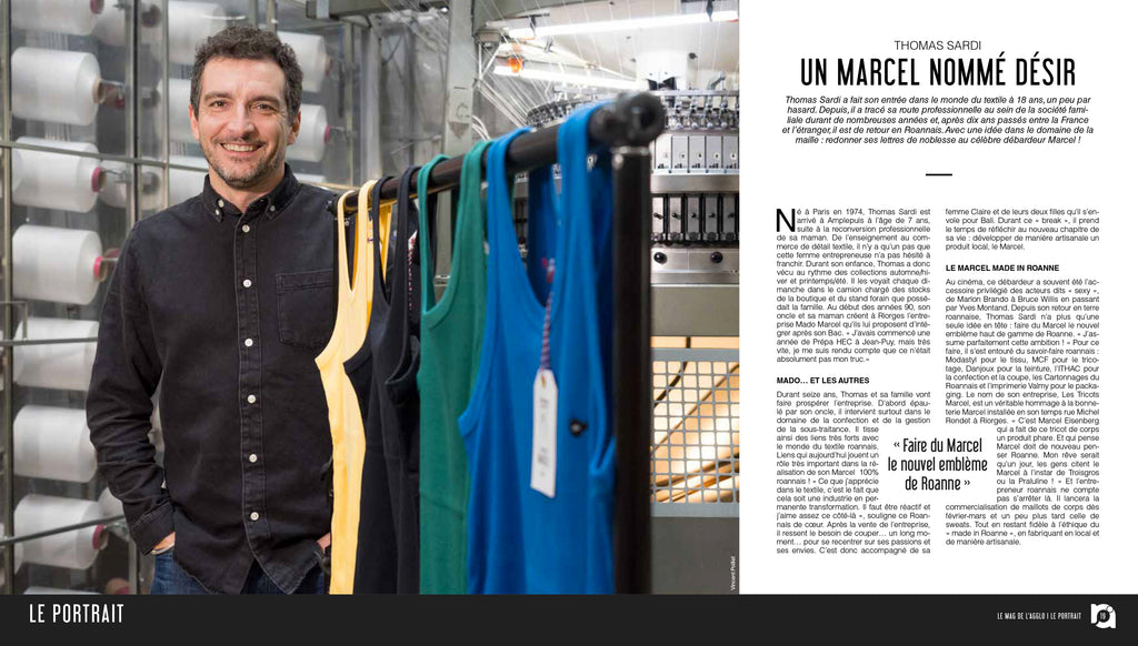 Le Marcel de Roanne dans le portrait de Roannais Mag, le magazine de Roanne Agglomération