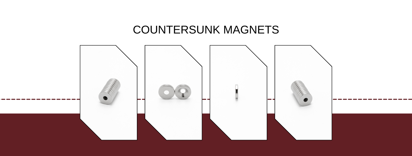 Od15xD9.6/D4.5x3mm Countersunk Magnet