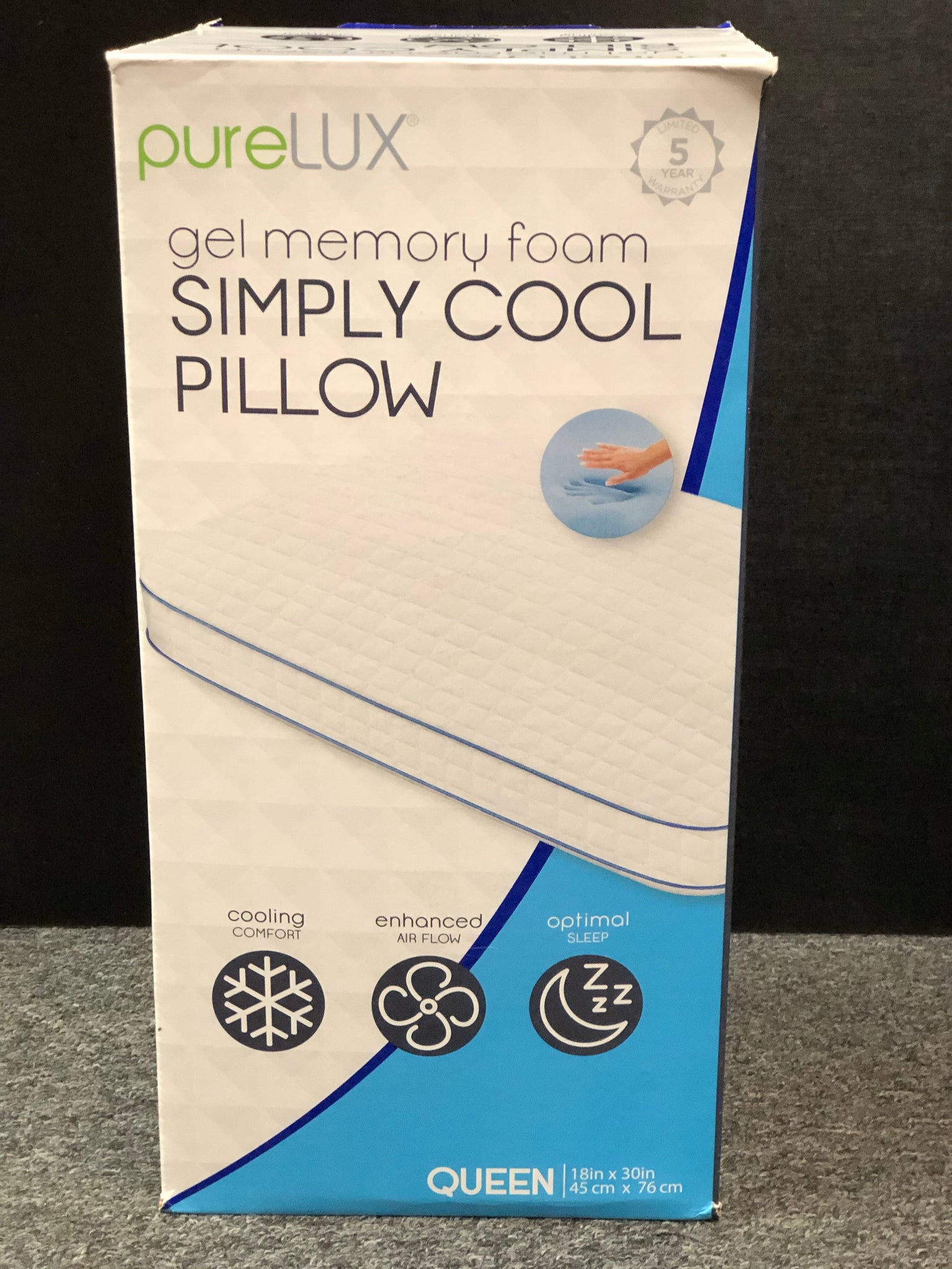 purelux simply cool pillow