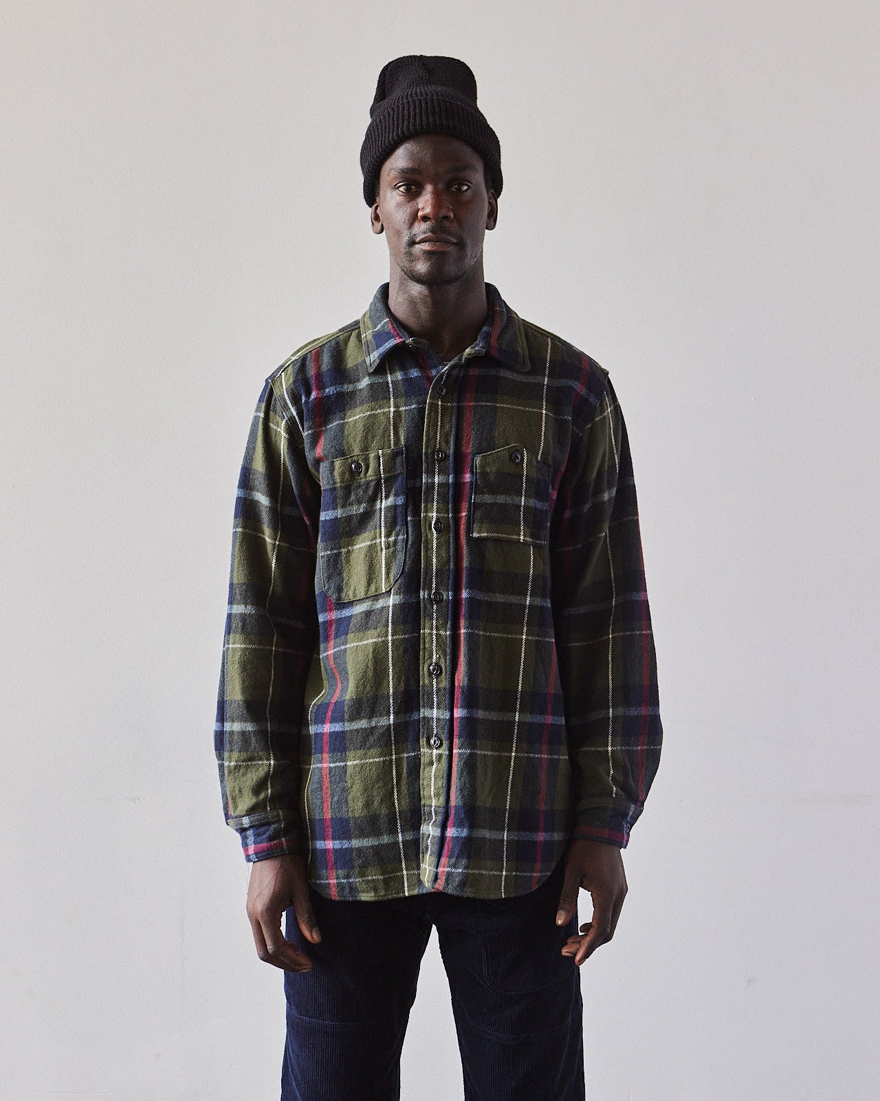 大量入荷 ENGINEERED GARMENTS FLANNEL WORK SHIRT asakusa.sub.jp