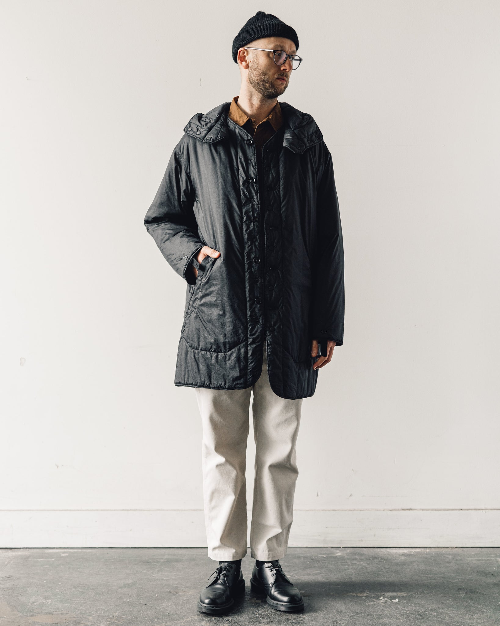 Engineered Garments Liner Jacket, Black | Glasswing