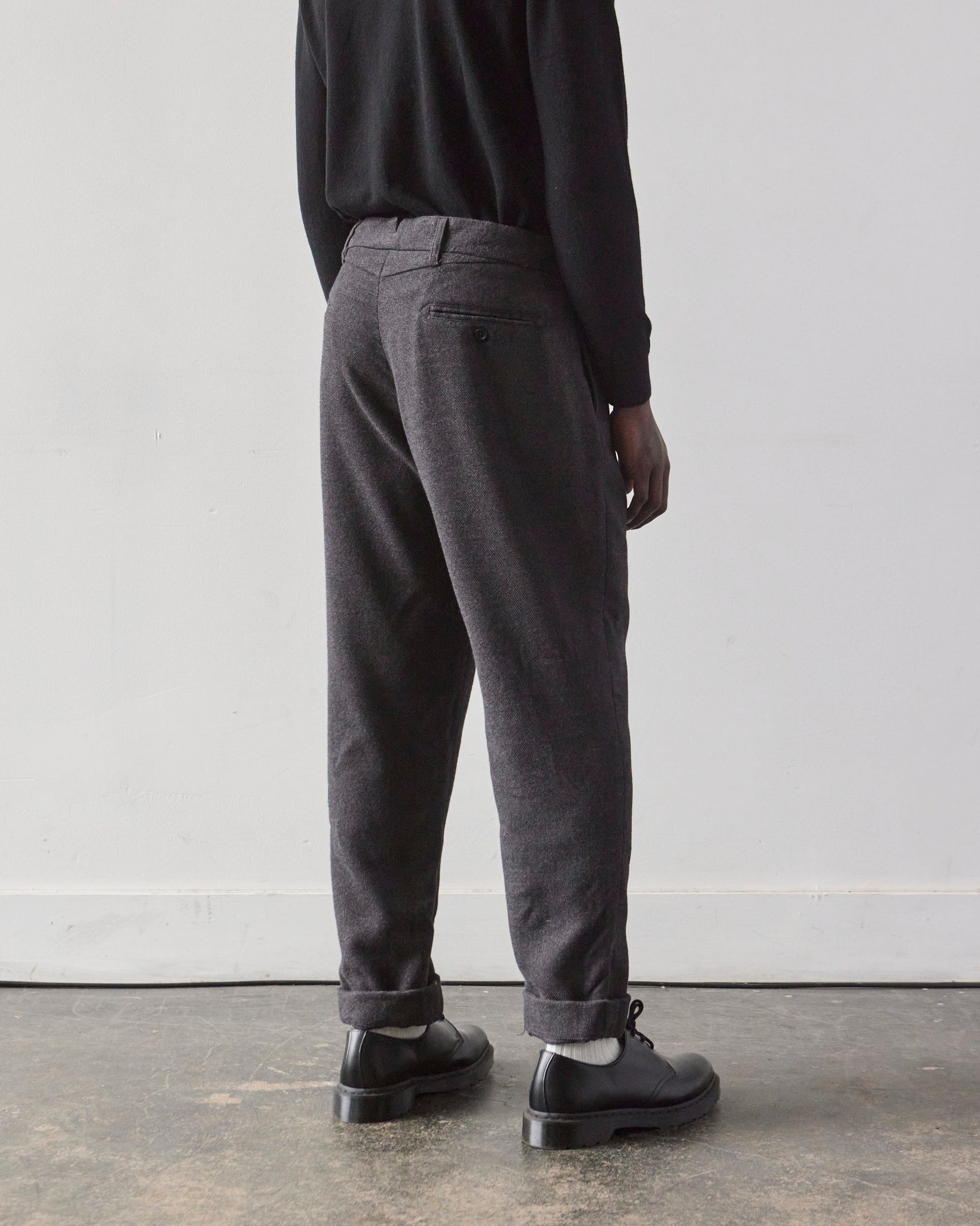 Engineered Garments Polyester Serge Andover Pant, Charcoal | Glasswing