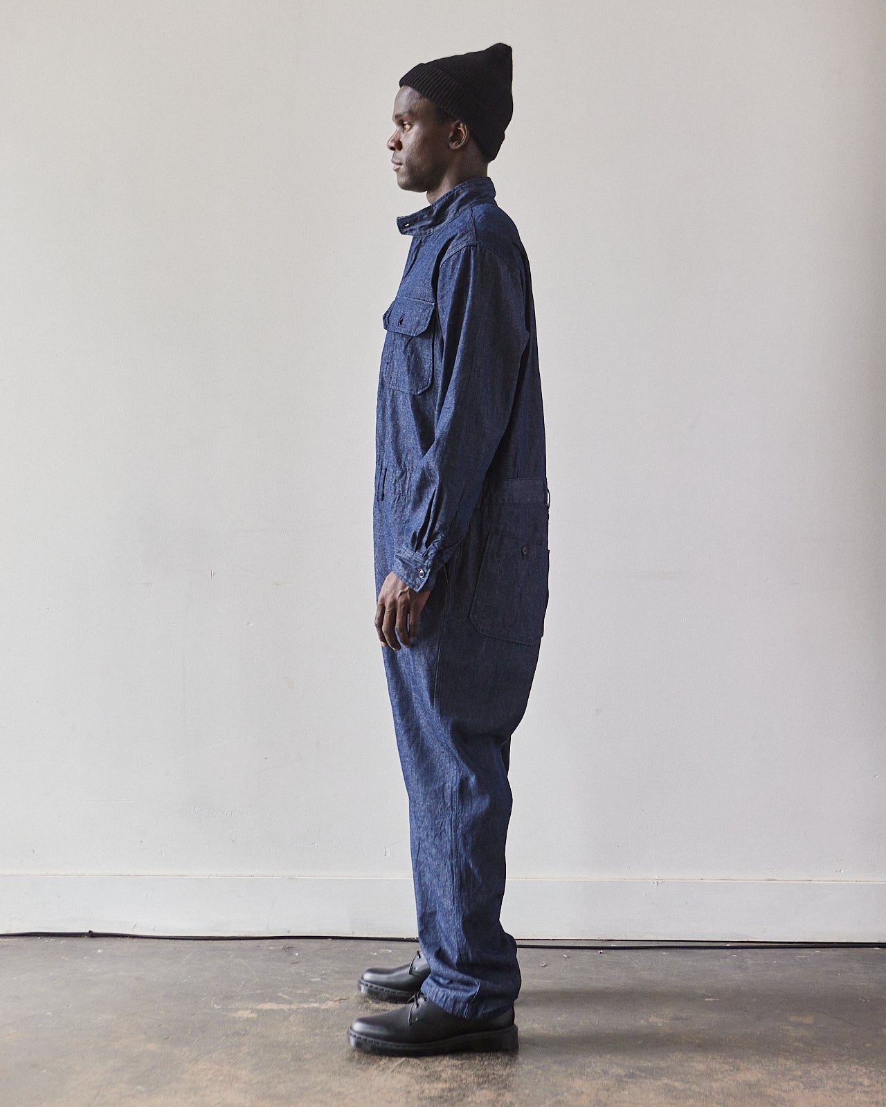 Engineered Garments Racing Suit, Indigo 8oz Denim | Glasswing