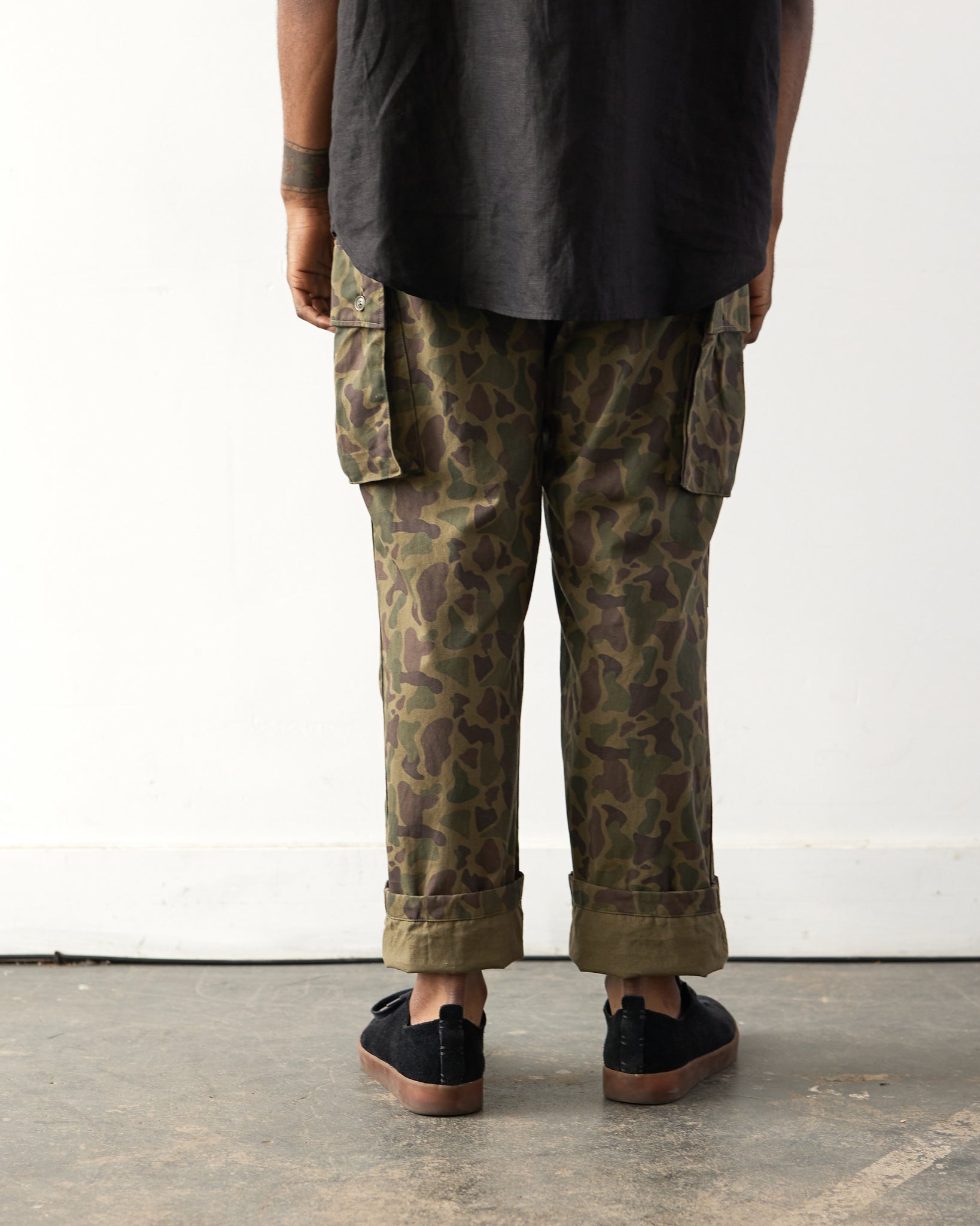 Engineered Garments Twill FA Pant, Camo | Glasswing