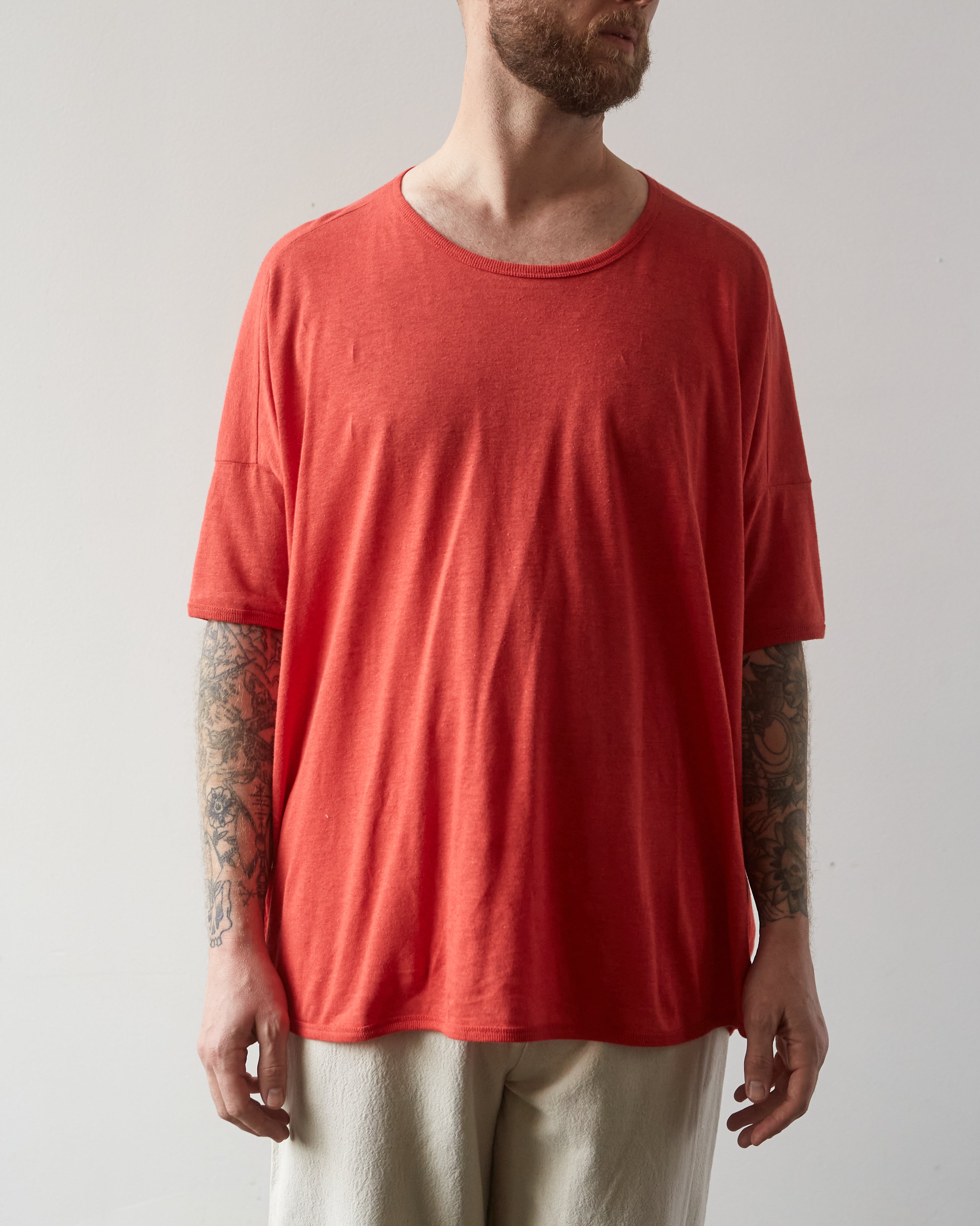 Jan-Jan Van Essche Tee #73, Coral | Glasswing