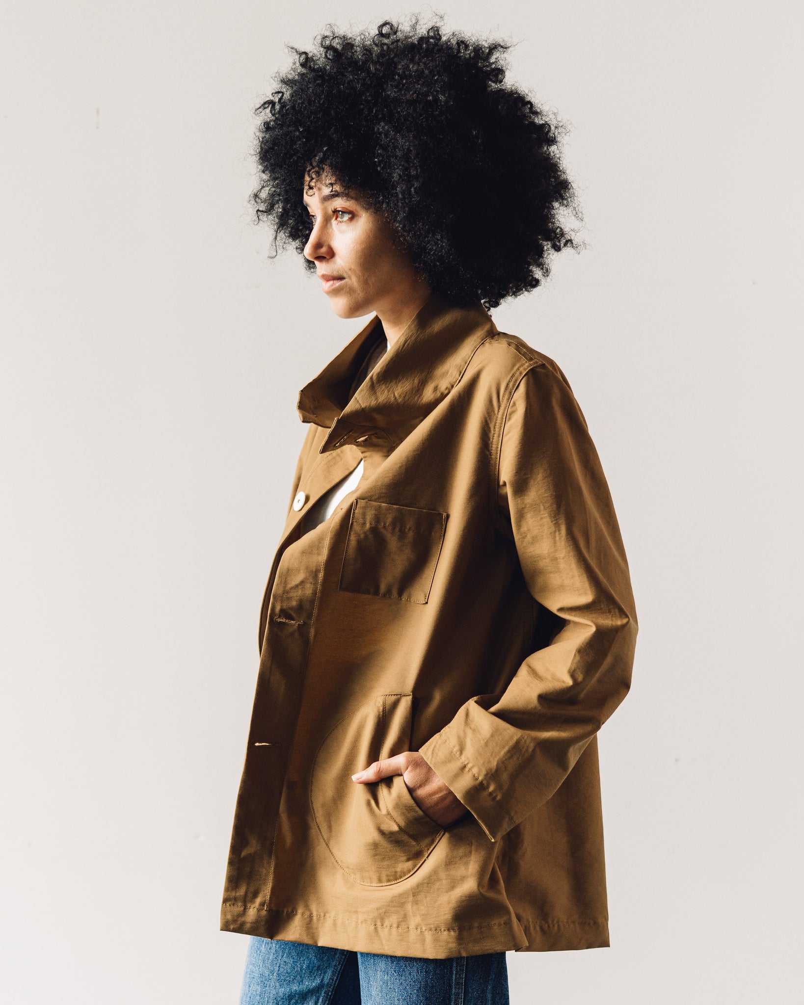 Jesse Kamm Deck Jacket, Tobacco | Glasswing