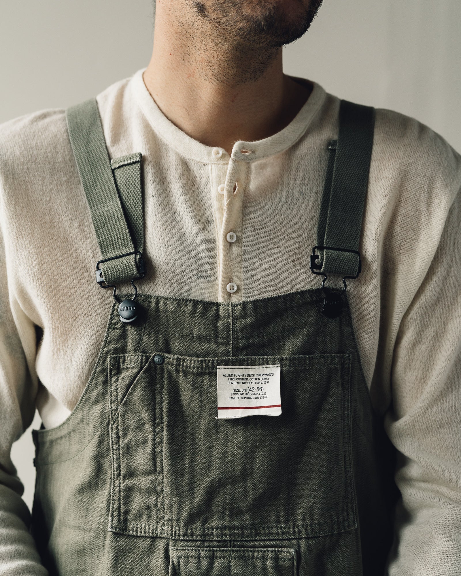 18SS Nigel Cabourn NAVAL DUNGAREE LYBRO noonaesthetics.com