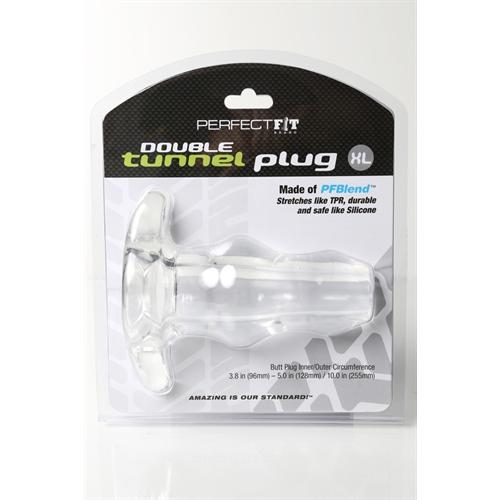 Double Tunnel Plug XL - Clear