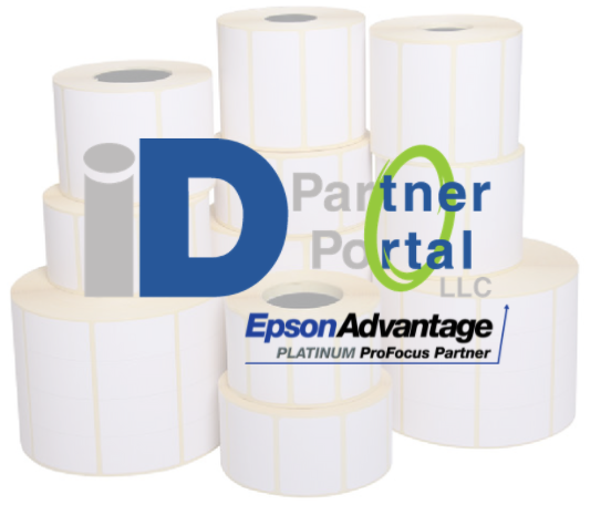 C3500 4.00" x 4.00" Gloss Paper Label