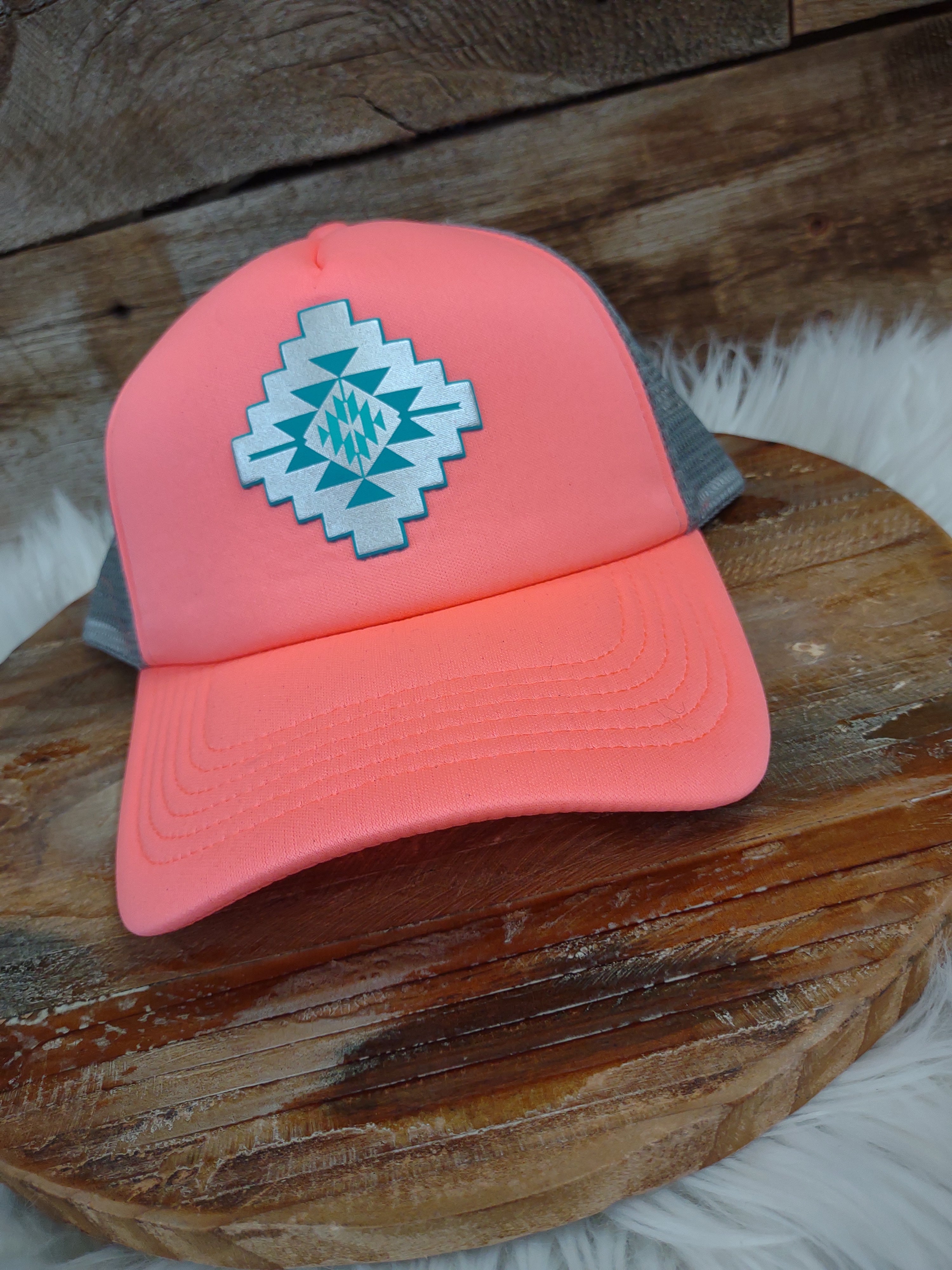 The Aztec Peach Cap