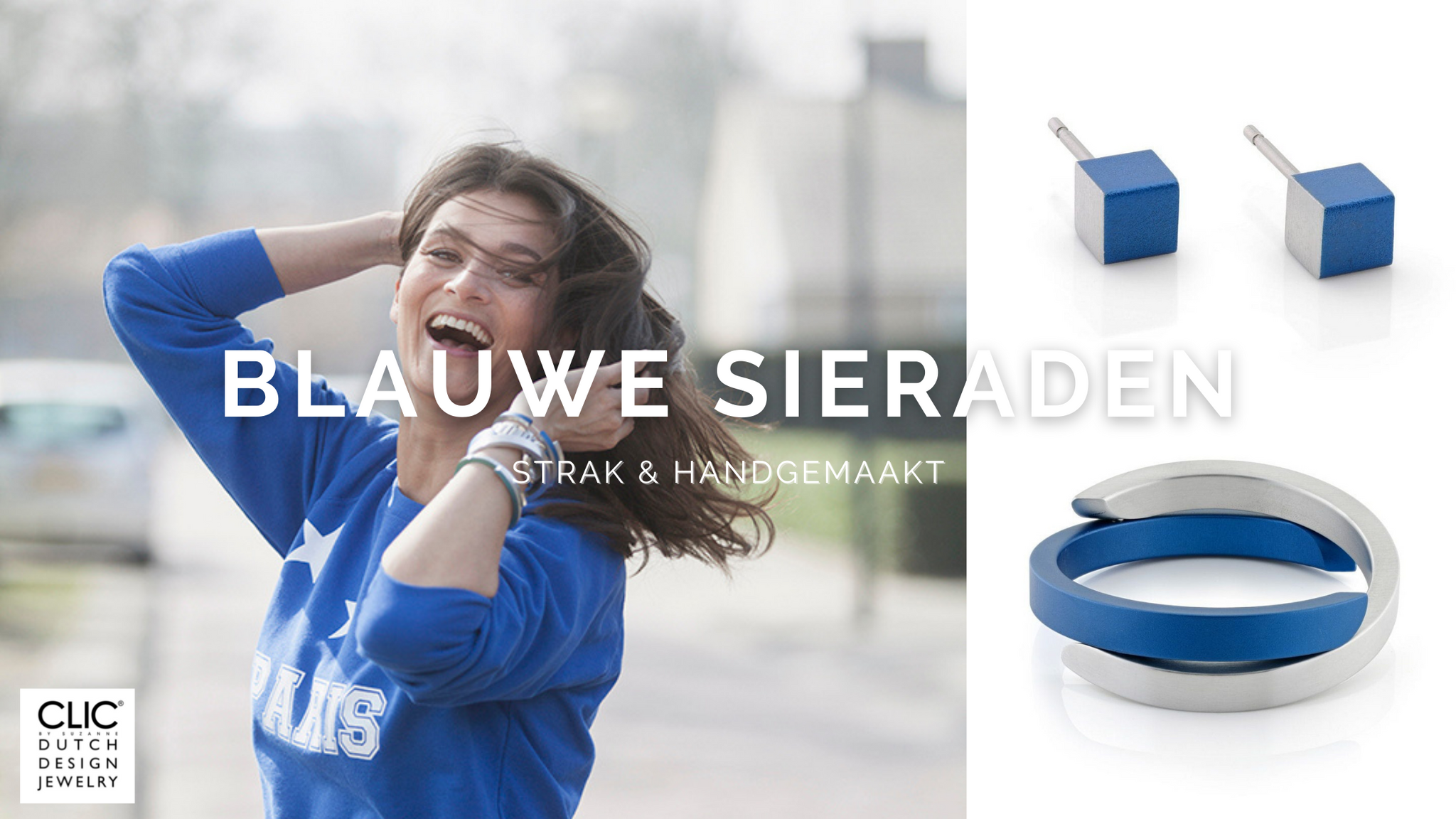 Blauwe Sieraden kopen | CLIC by Suzanne - CLIC by Suzanne