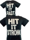 The Rock Hit It Strong Hit It Fast Mens T-shirt