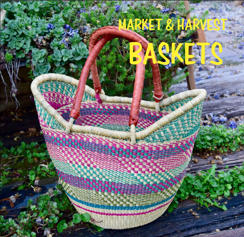 Garden Gathering Basket  Amish Harvest & Farmers Market Basket