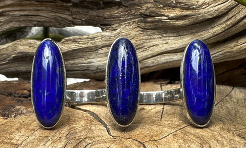 Lapis Lazuli Oblong 3cap