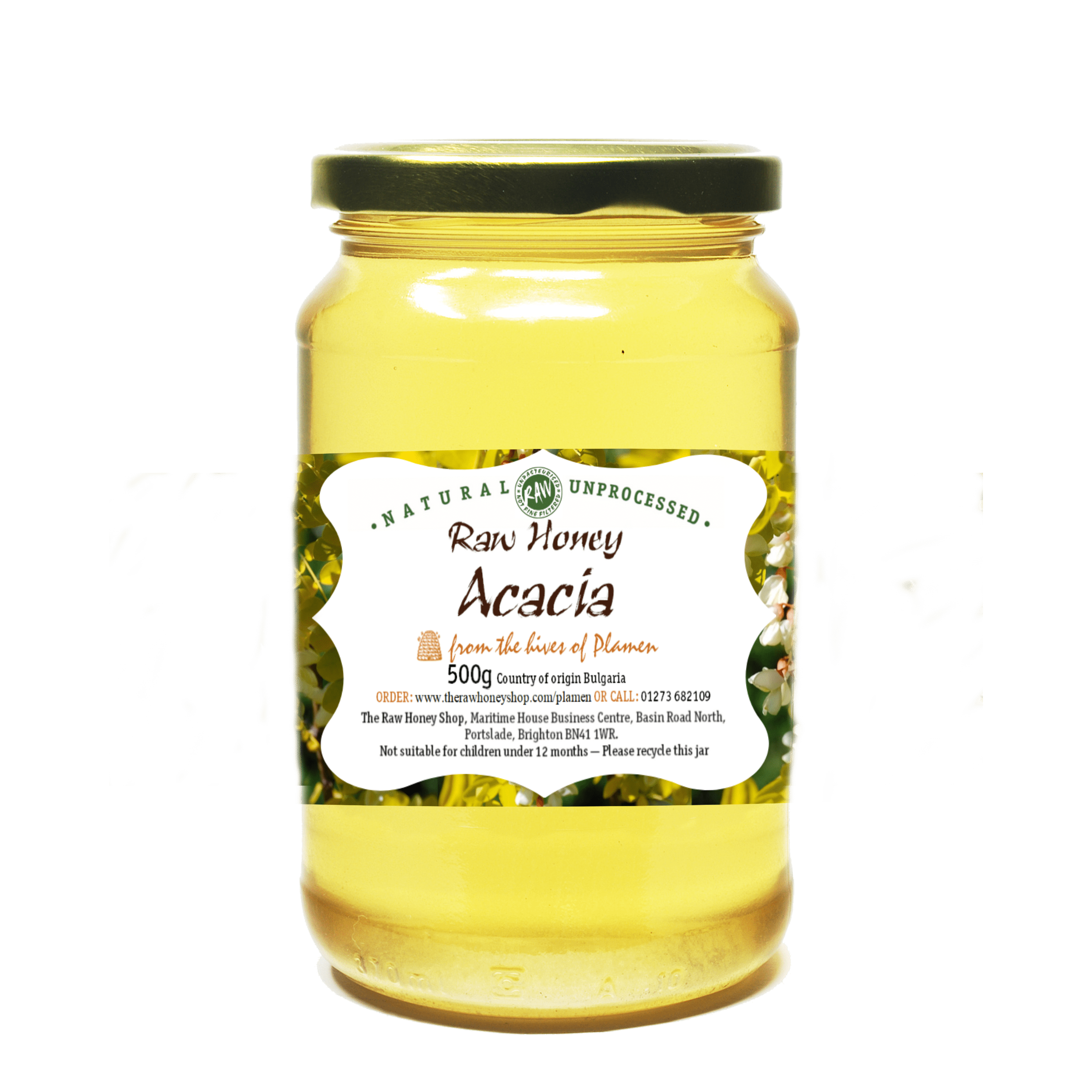 Raw Acacia Honey 500g