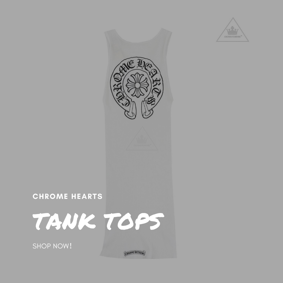 Chrome Hearts Tanktops Crown Forever