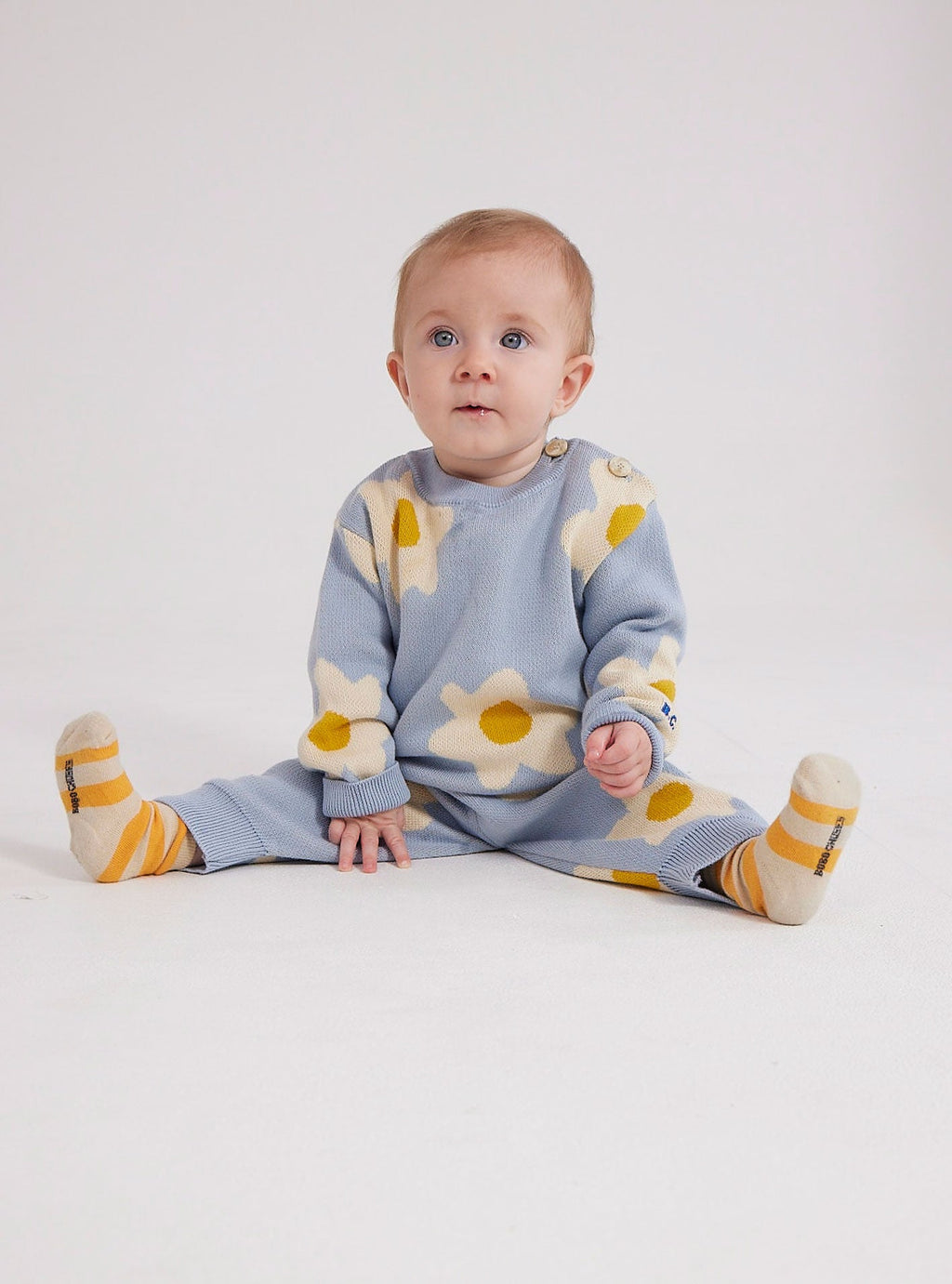 Bobo Choses Rubber Duck Intarsia Jumper 80% Wool / 4-5Y