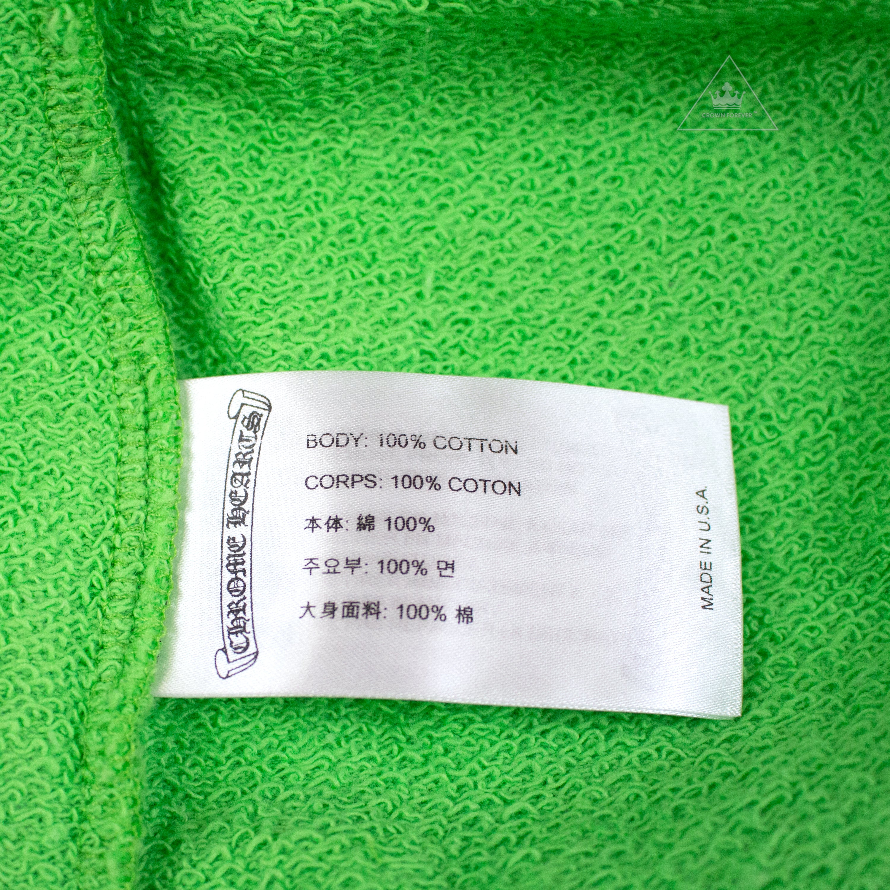 CH Matty Boy Sex Records Hooded Sweater Slime Green