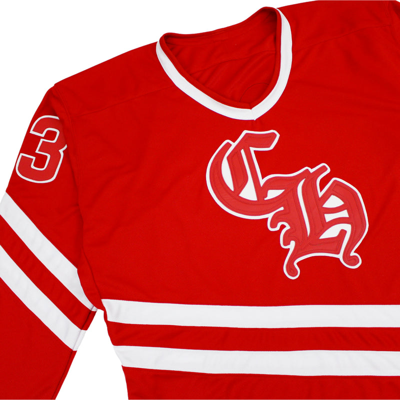Chrome Hearts Hockey Jersey In Red – Crown Forever