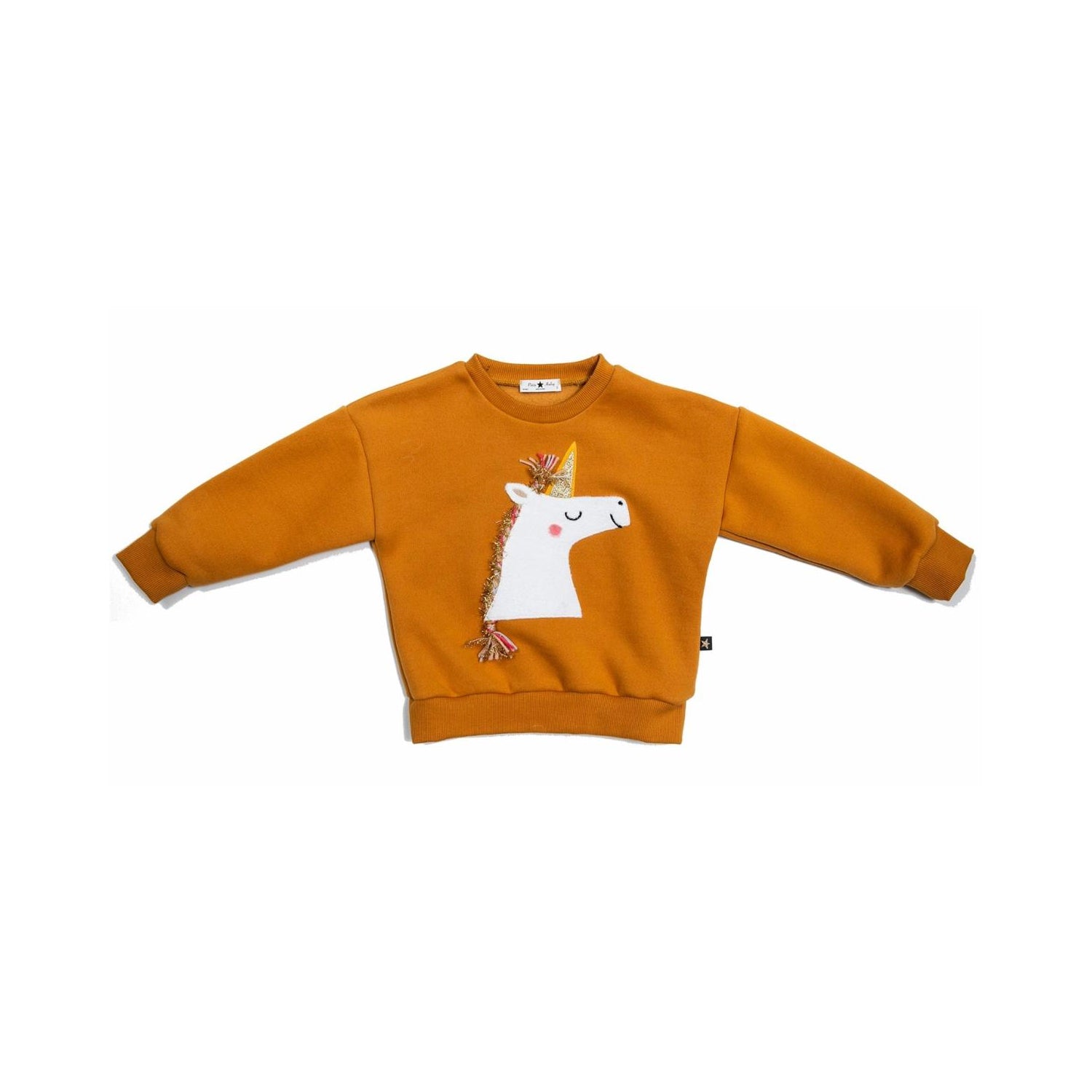 petite hailey unicorn sweatshirt