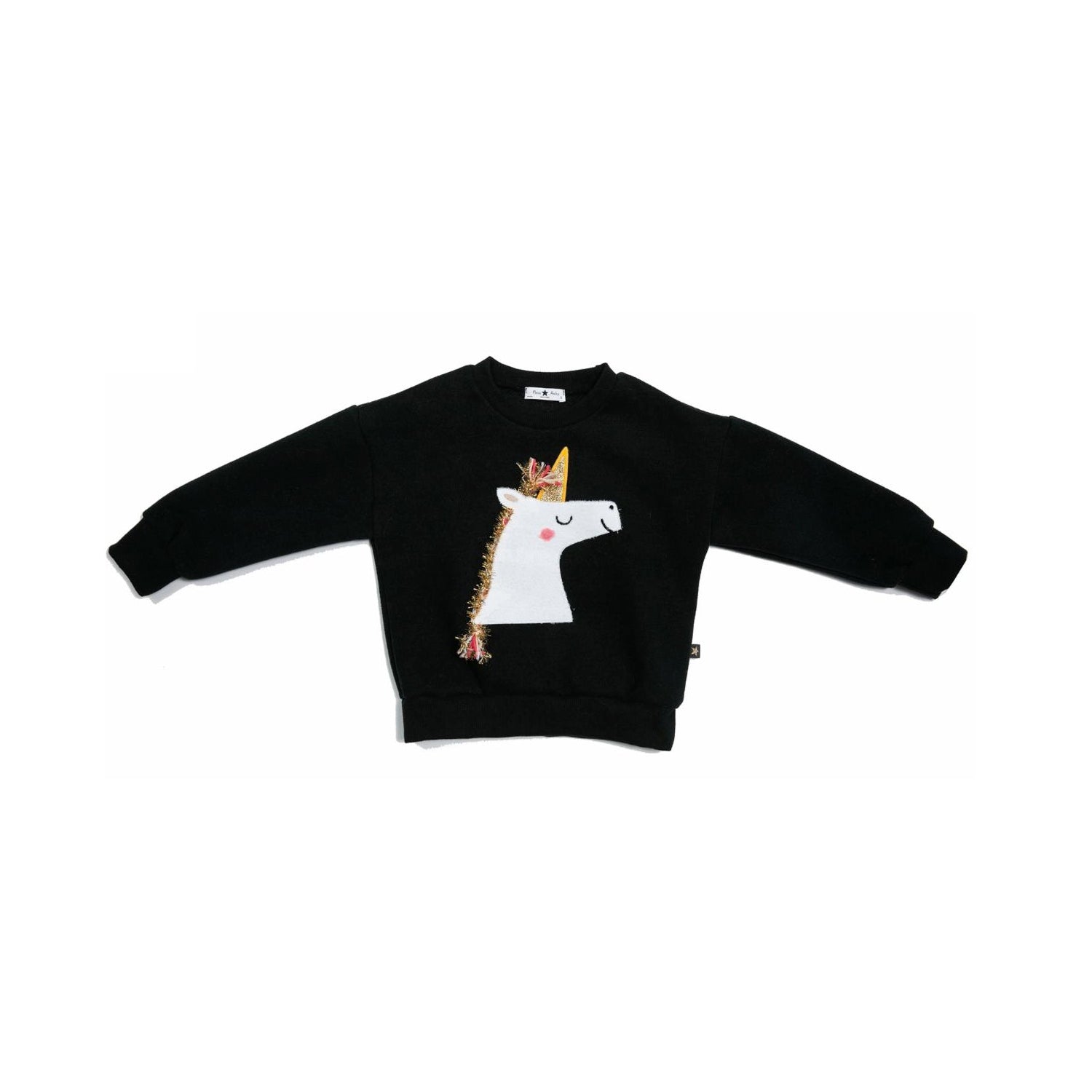 petite hailey unicorn sweatshirt