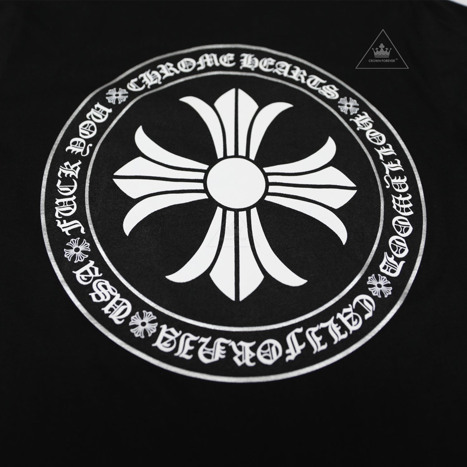 Chrome Hearts Seal Stamp Cross Tee – Crown Forever